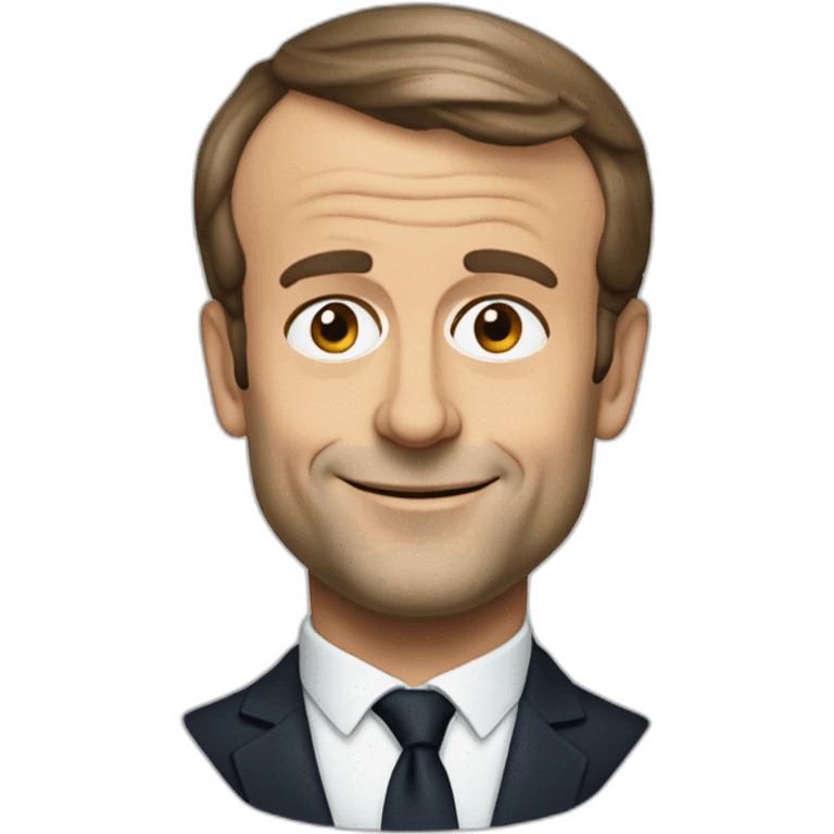 Emmanuel Macron emoji