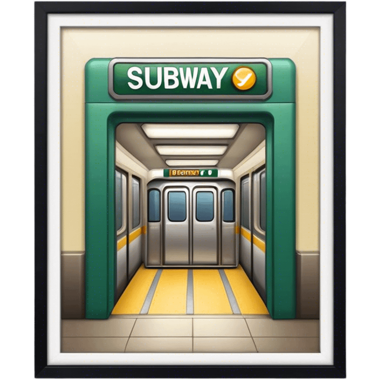 subway entrance emoji