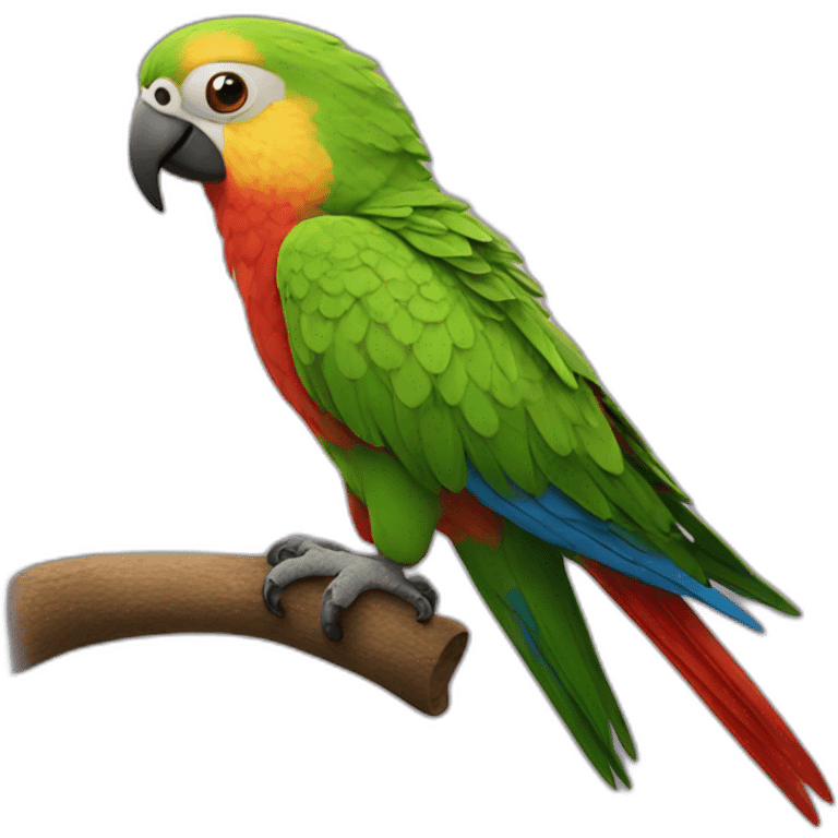 Parrot-photograph emoji