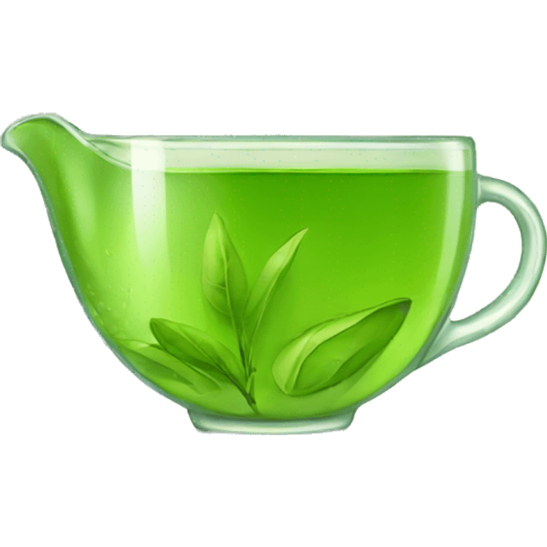 green tea emoji