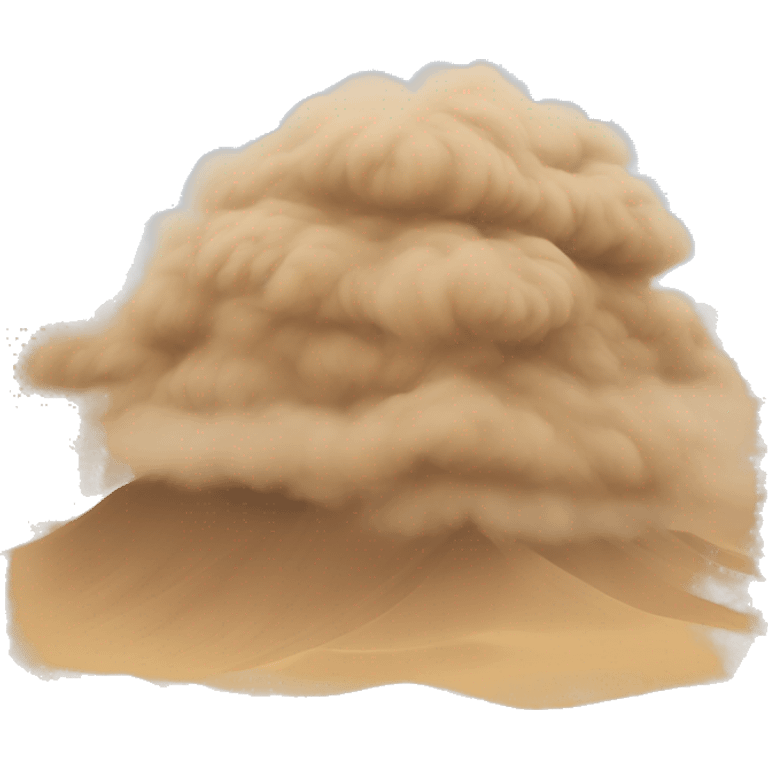 Sandstorm emoji