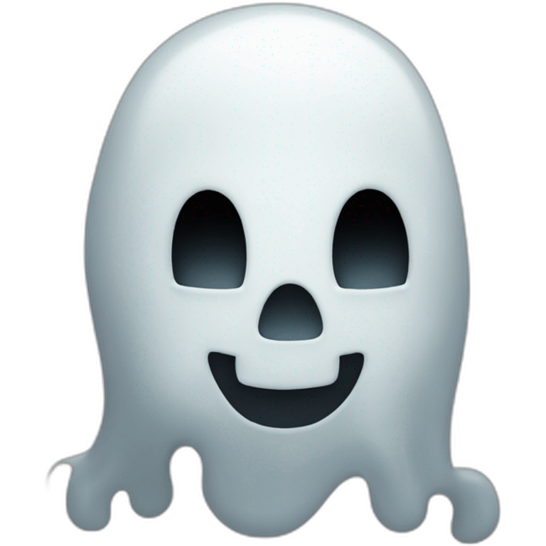 cheeky ghost emoji