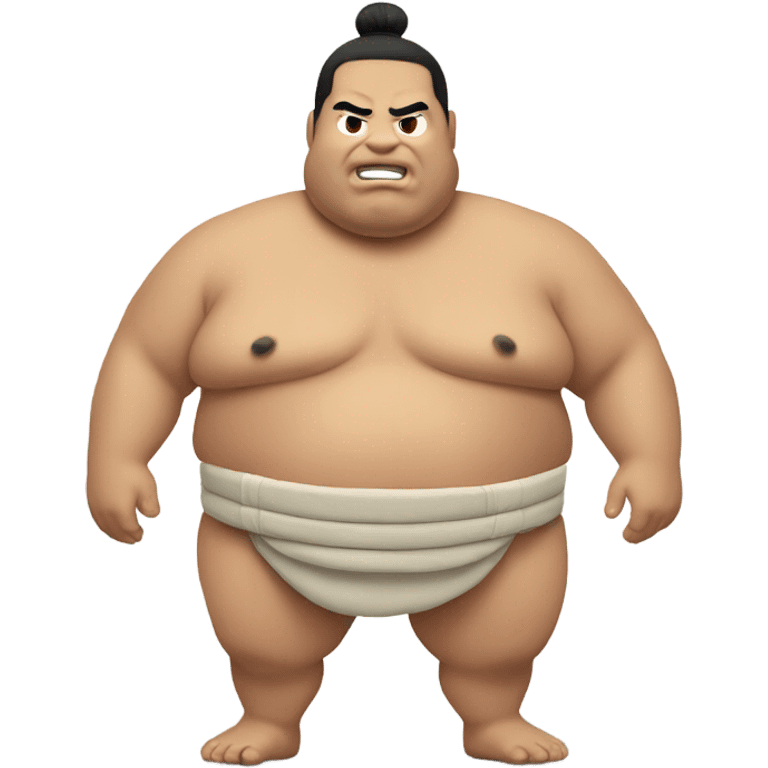 Sumo wrestler emoji