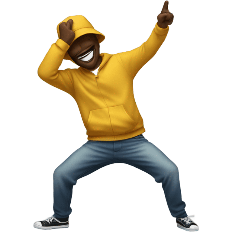 Dabbing dance  emoji