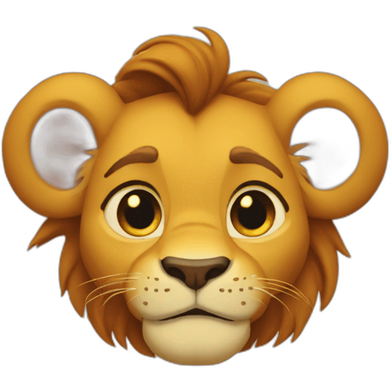 Simba emoji