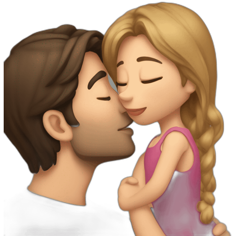 javier milei kissing his sister karina milei emoji