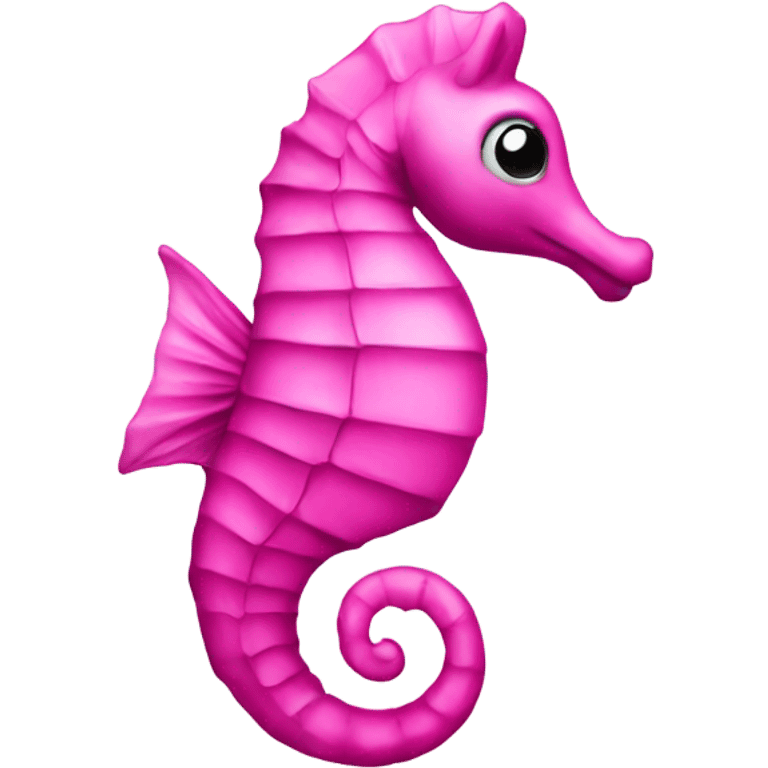 sea horse pink emoji