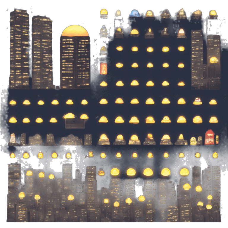 Tokyo lights emoji