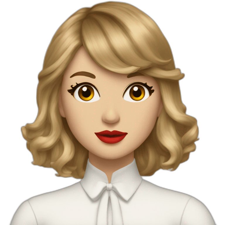 taylor swift painting a picture emoji