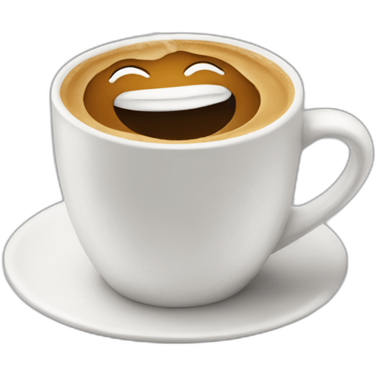 coffee cup running emoji