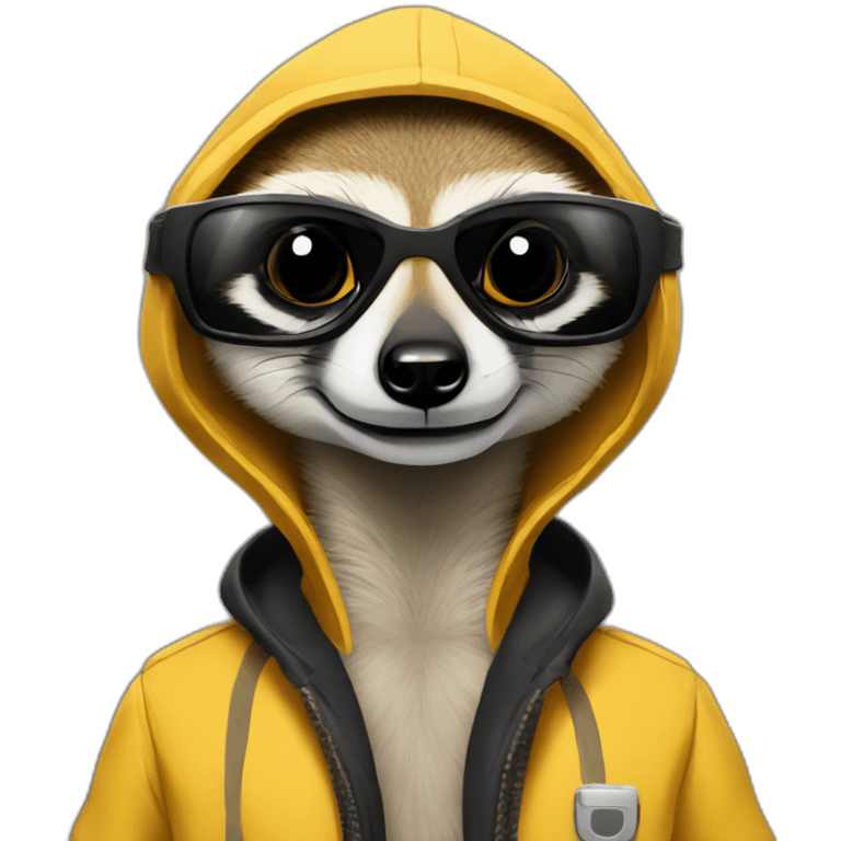 meerkat hacker emoji