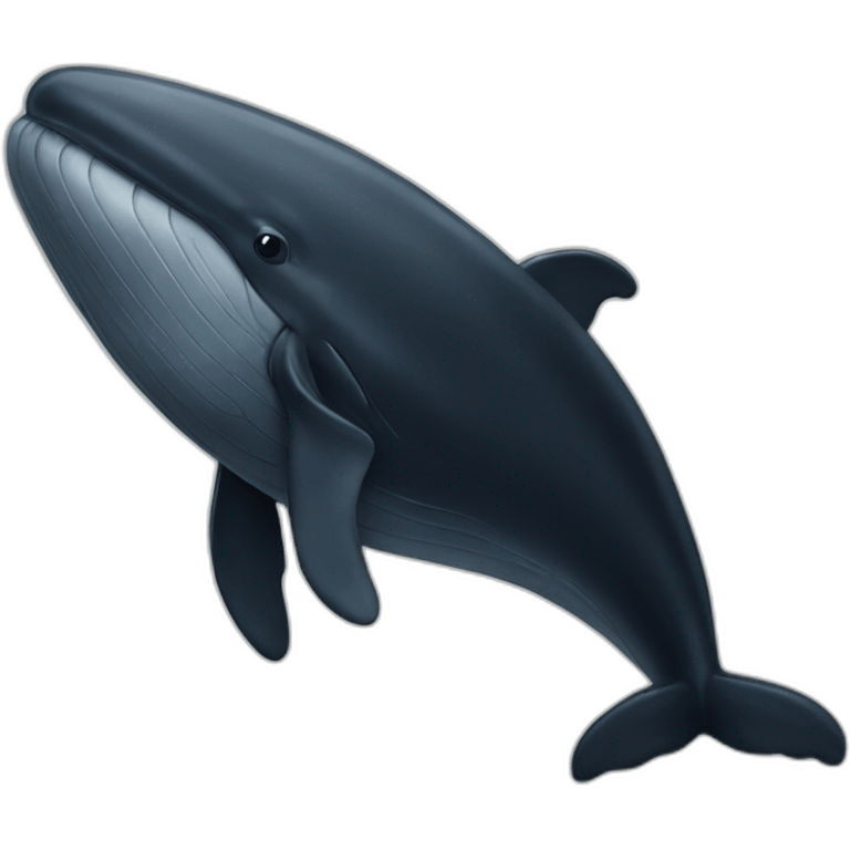 black whale emoji