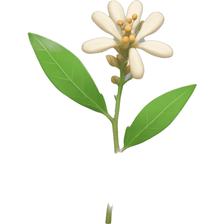 Ashwagandha plant of flower emoji