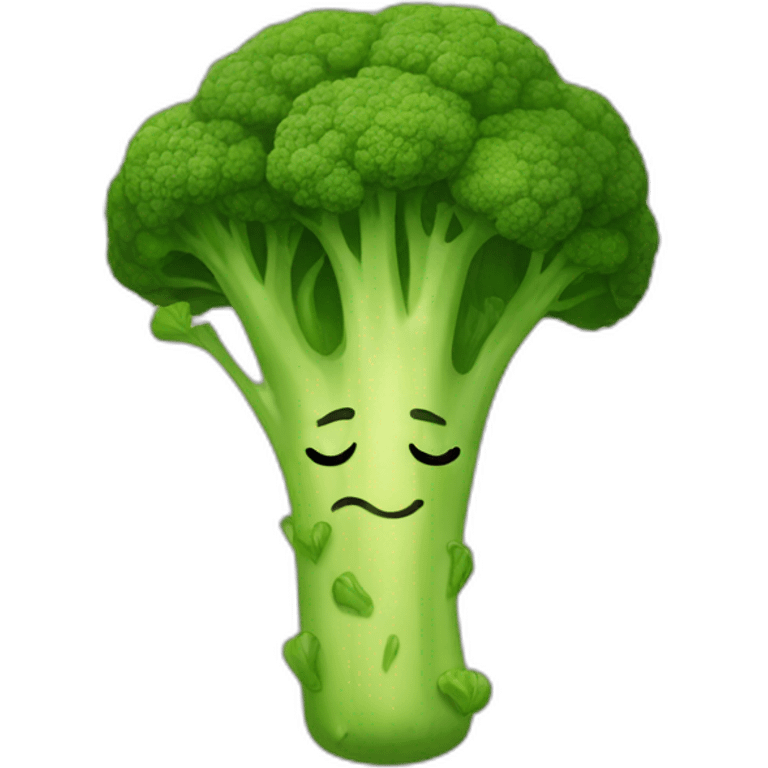 broccoli human emoji