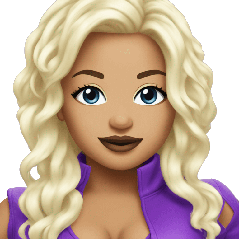 make trisha paytas purple emoji