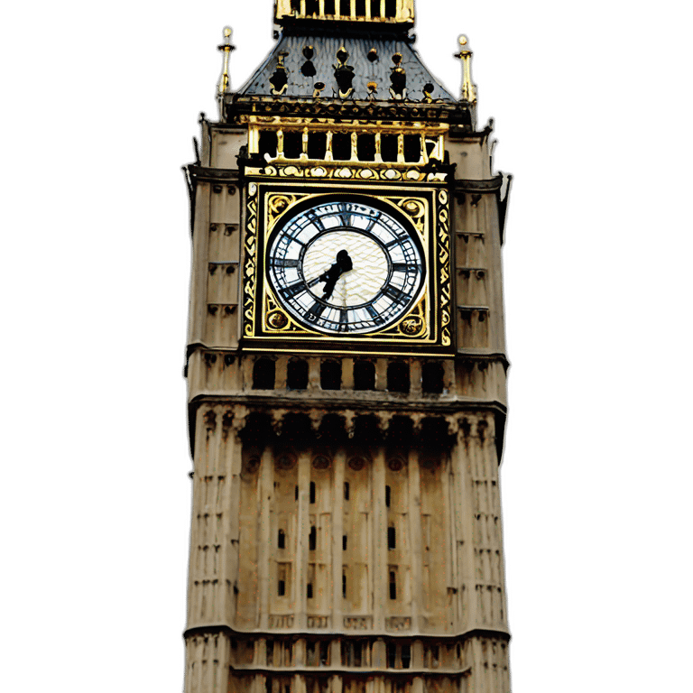 Big Ben London emoji