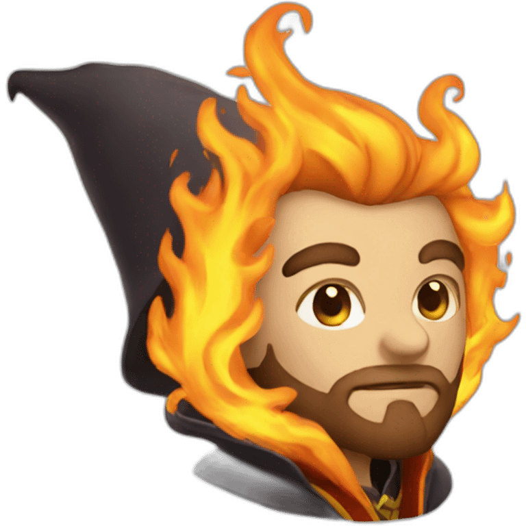 fire wizard emoji