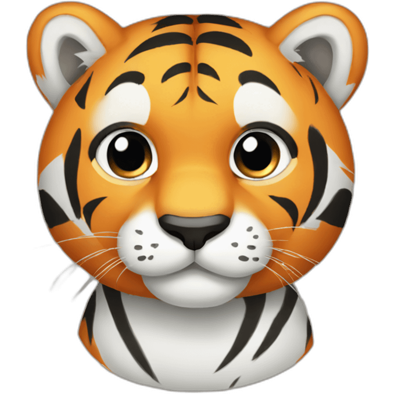 cute tiger emoji