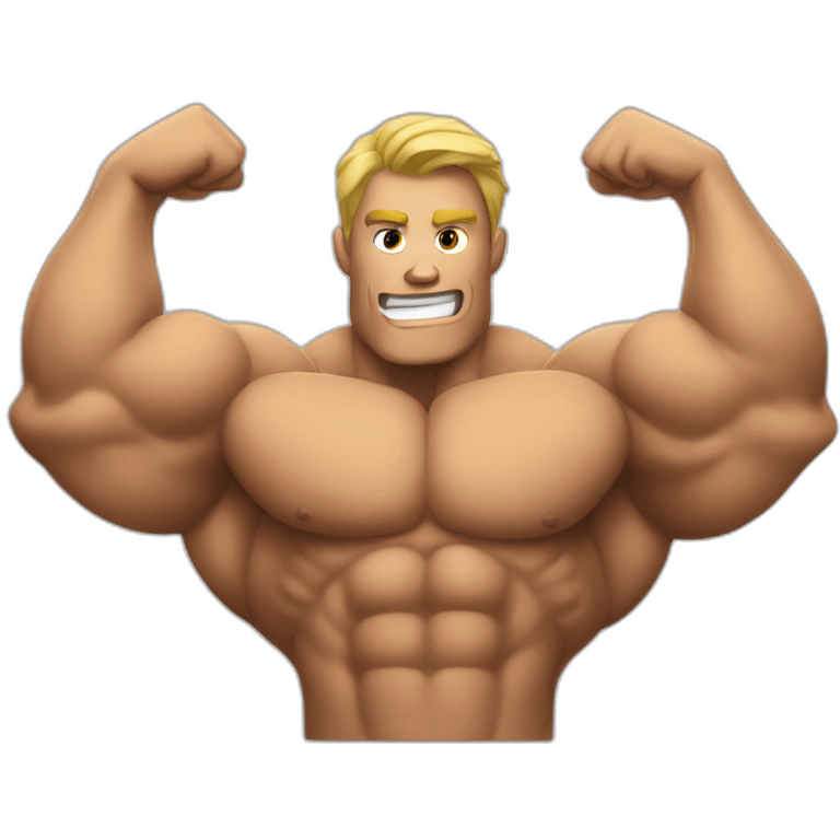 super muscles emoji