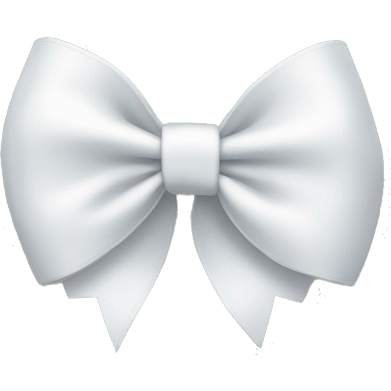 white bow emoji