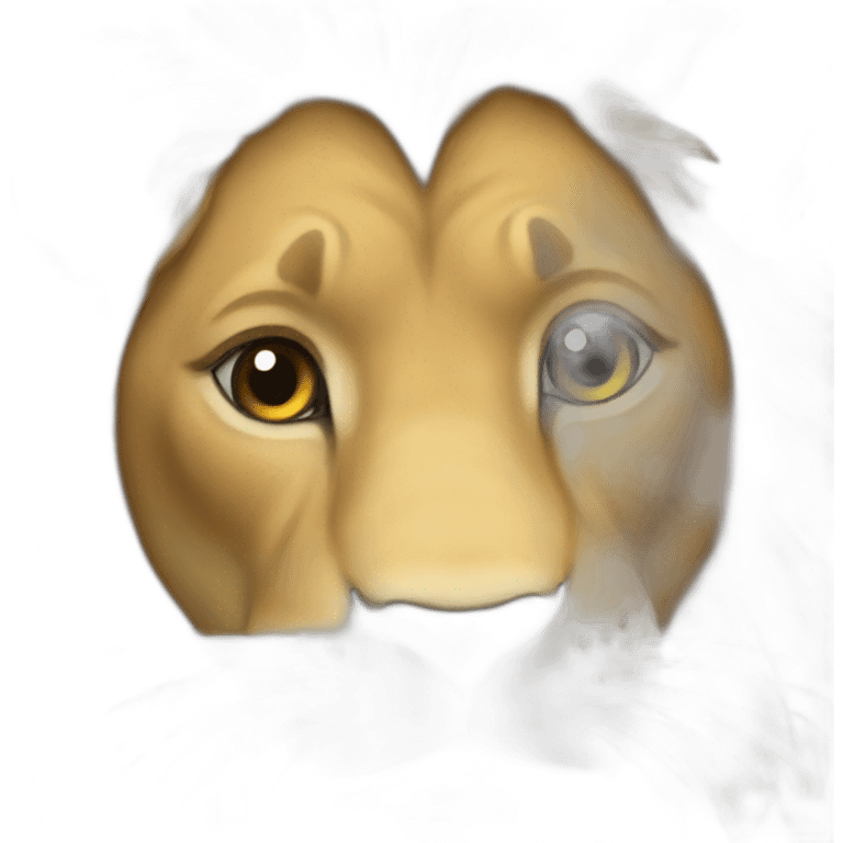 lion love emoji