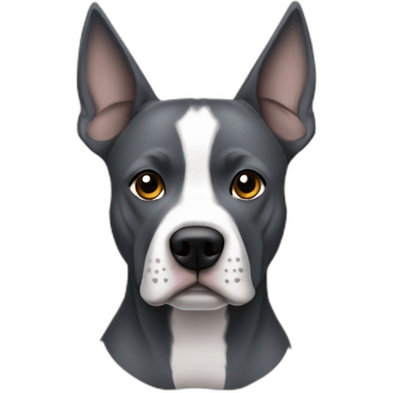 dark gray staffordshire pointy ears emoji