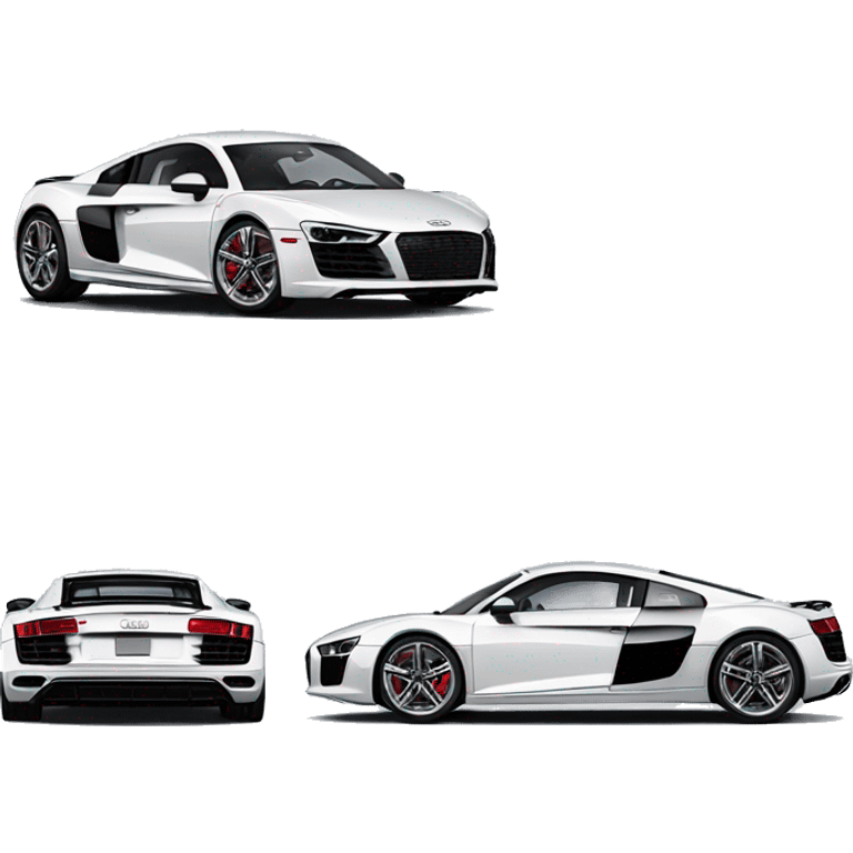 audi r8 v10 emoji