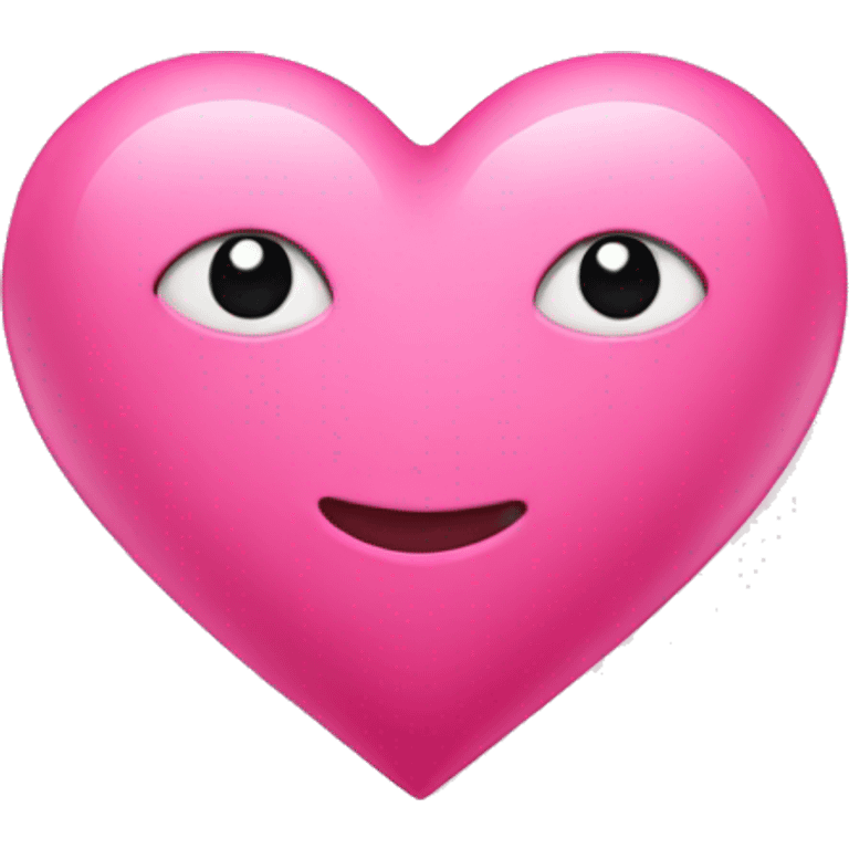 Pink heart  emoji