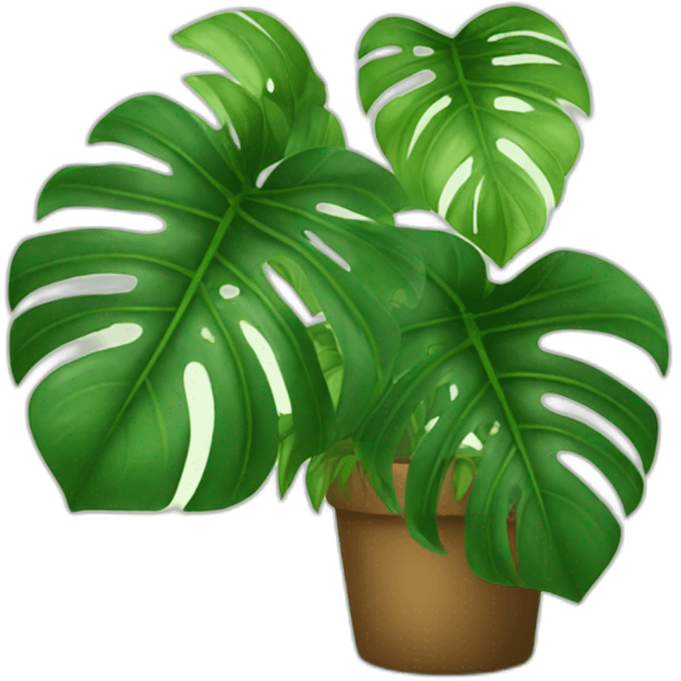 PLANTS MONSTERA emoji