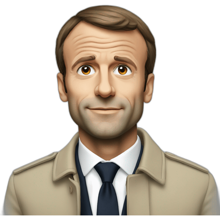 bold emmanuel macron emoji