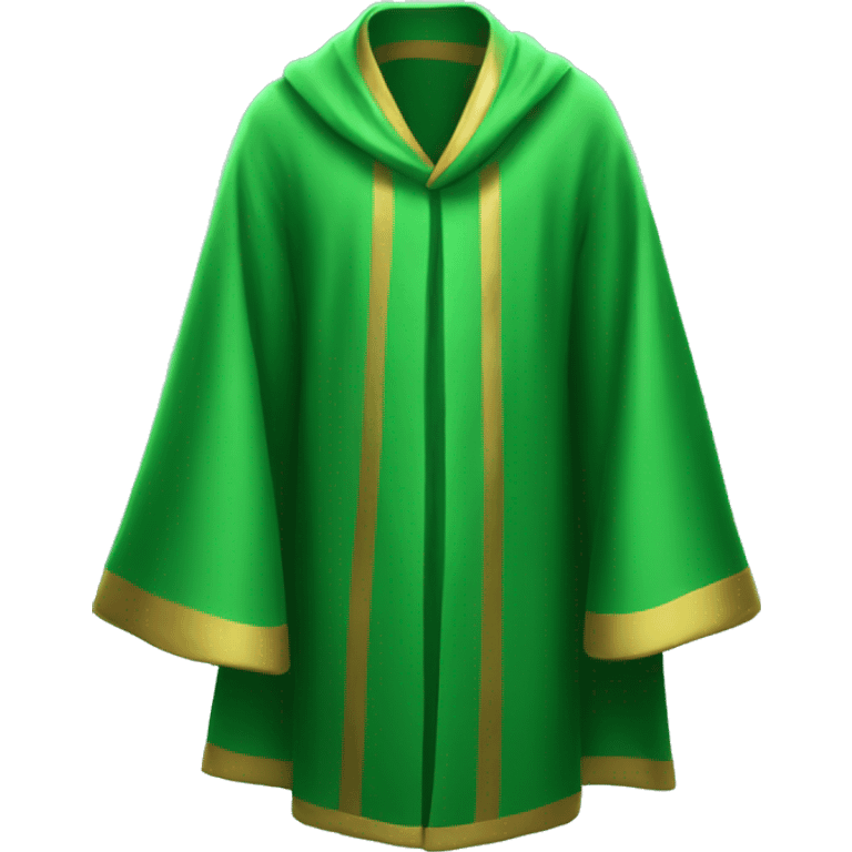 empty green magic robes emoji