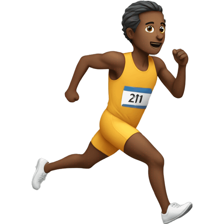 running emoji