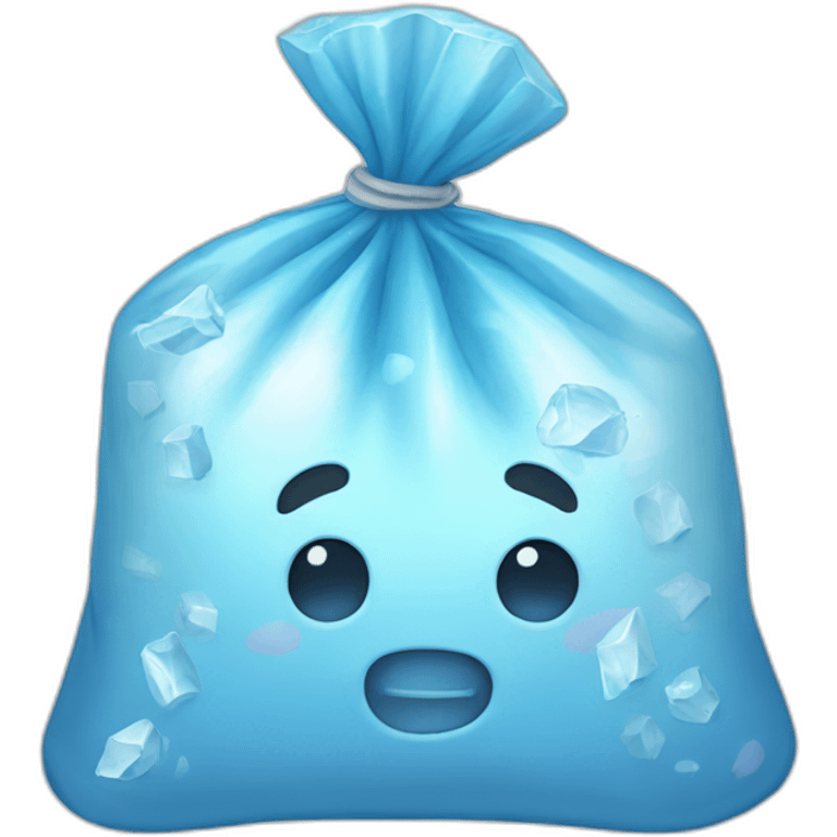 bag of ice emoji