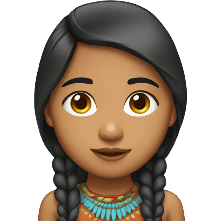 Navajo girl emoji