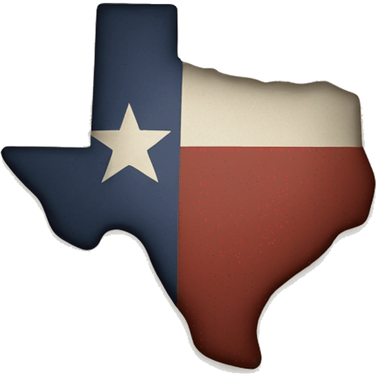 Shape of texas emoji