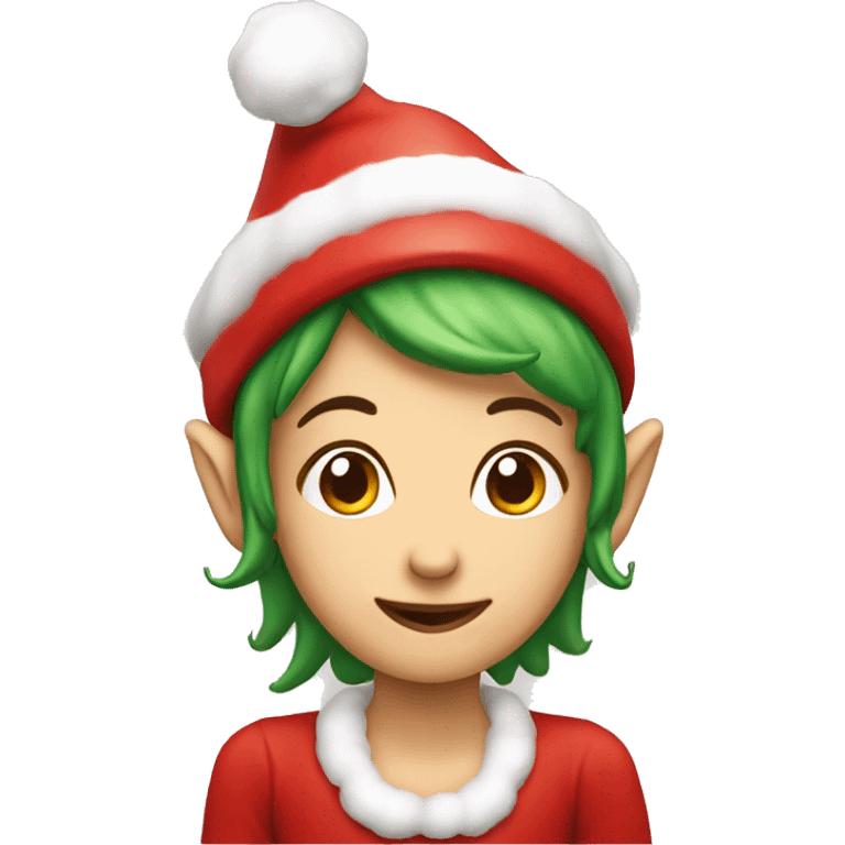 Kerst elfje  emoji