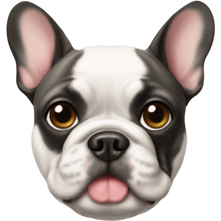 French bulldog  emoji