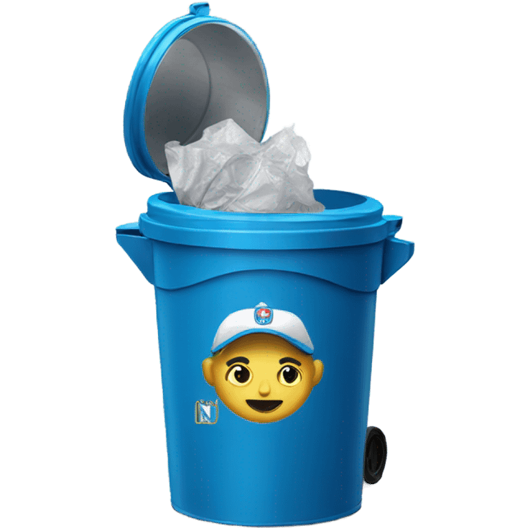 Napoli FC trash can emoji