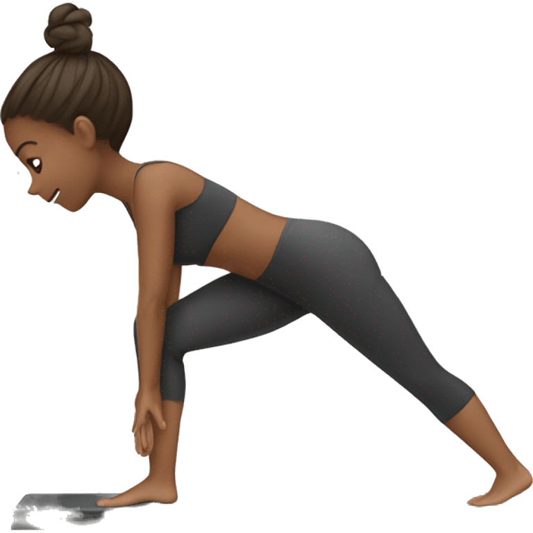 Pilates girl emoji