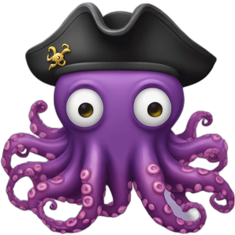 Pulpo pirata emoji