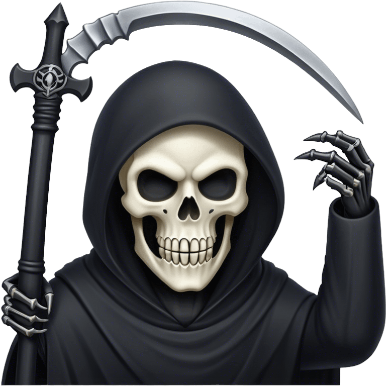 Silly Reaper emoji