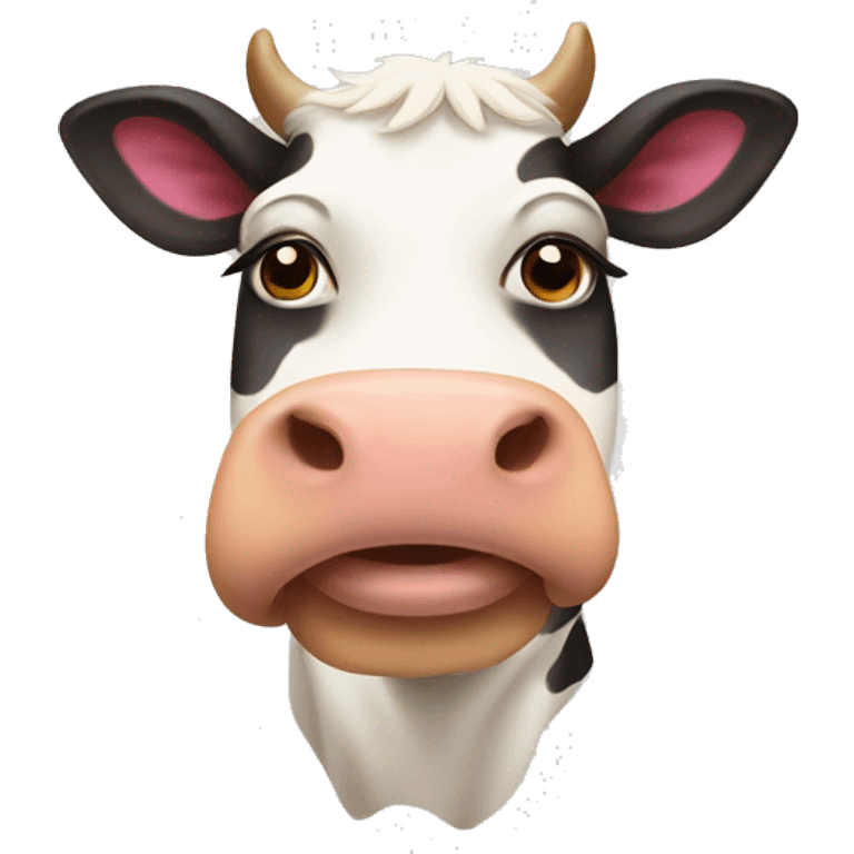 LGBTQ cow  emoji