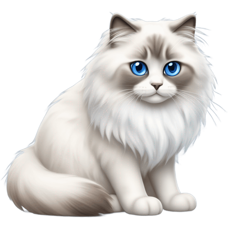 Ragdoll cat emoji