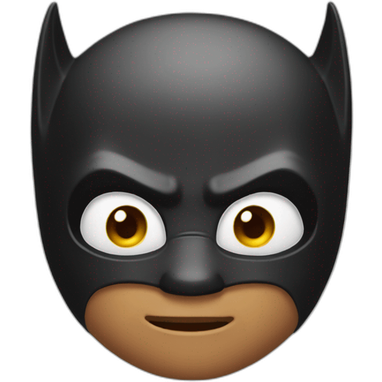 Bat man emoji