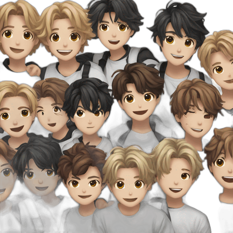 Stray Kids Kopp group emoji