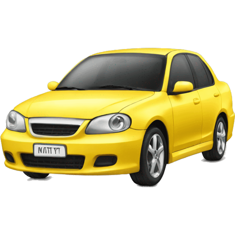 yellow car emoji