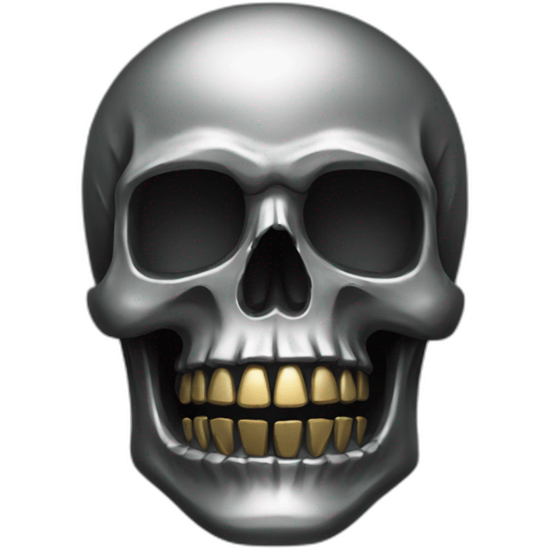 metal skull emoji