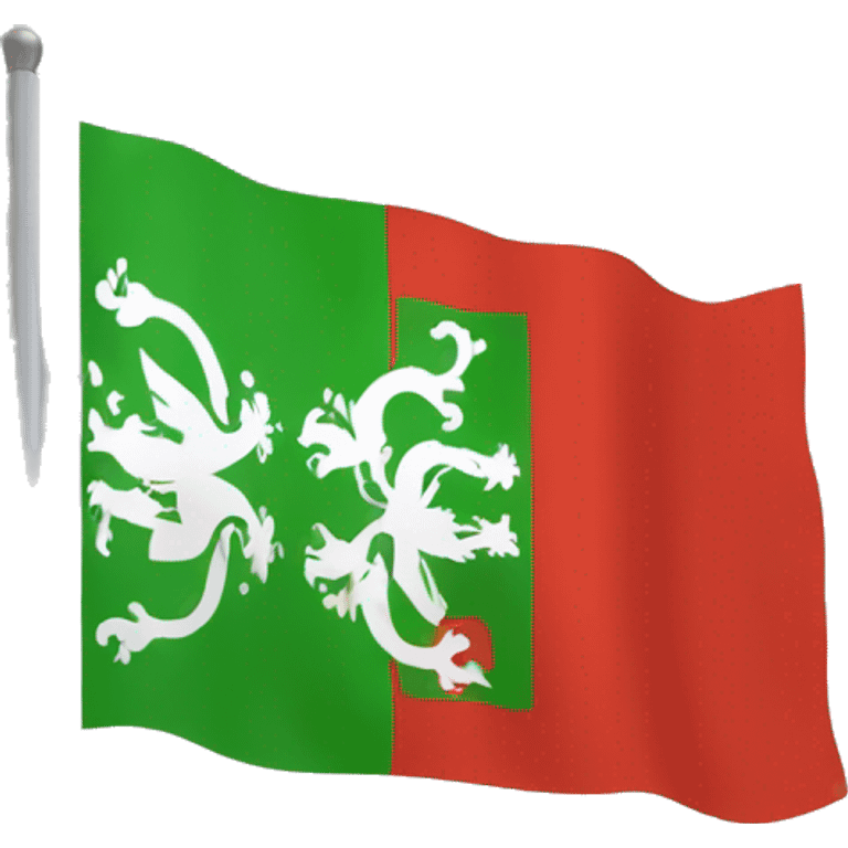 Circassian flag Flag of Kabardians emoji