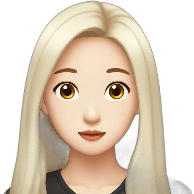 Kim jisoo  emoji