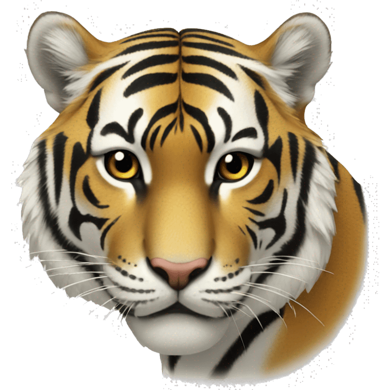 tigre blanco  emoji